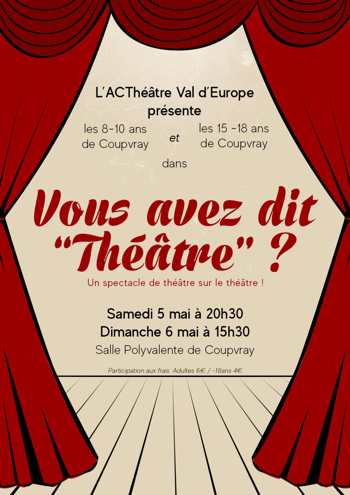 Vous avez dit théâtre ?